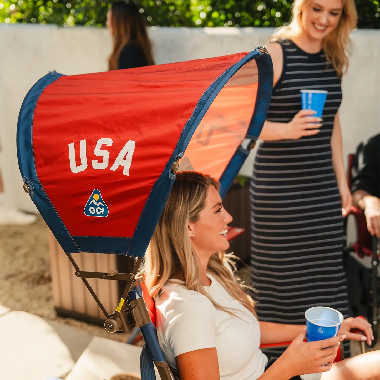 Advanced SunShade Accessory - USA Anniversary Deluxe - Choice 917 - Gear for Camping & Outdoor Travel Detail