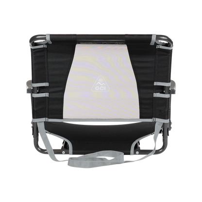 Bleacher-Friendly Big Comfort Stadium Chair with Armrests - Choice 465 - Ergonomic Portable Stadium Seat for Sports Events Detail