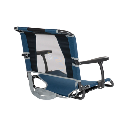 Bleacher-Friendly Big Comfort Stadium Chair with Armrests - Choice 465 - Ergonomic Portable Stadium Seat for Sports Events Detail