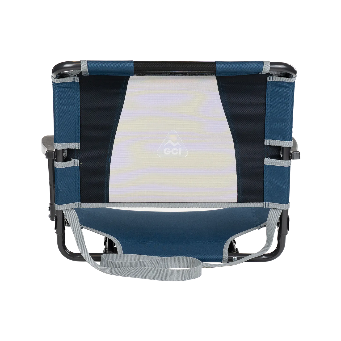 Bleacher-Friendly Big Comfort Stadium Chair with Armrests - Choice 465 - Ergonomic Portable Stadium Seat for Sports Events Detail