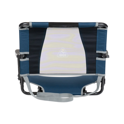 Bleacher-Friendly Big Comfort Stadium Chair with Armrests - Choice 465 - Ergonomic Portable Stadium Seat for Sports Events Detail