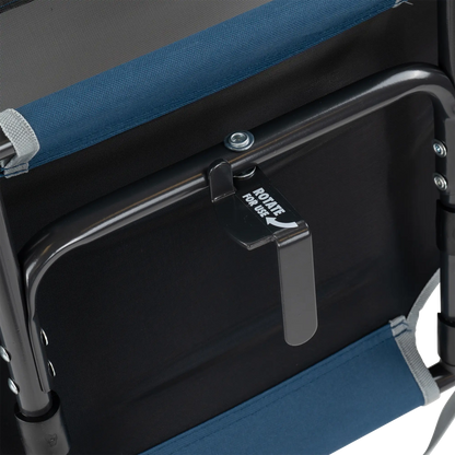 Bleacher-Friendly Big Comfort Stadium Chair with Armrests - Choice 465 - Ergonomic Portable Stadium Seat for Sports Events Detail