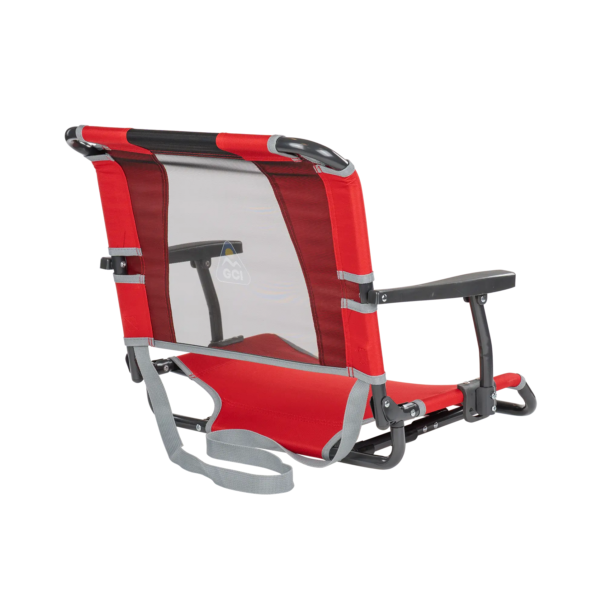 Bleacher-Friendly Big Comfort Stadium Chair with Armrests - Choice 465 - Ergonomic Portable Stadium Seat for Sports Events Detail