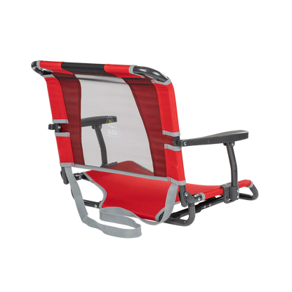 Bleacher-Friendly Big Comfort Stadium Chair with Armrests - Choice 465 - Ergonomic Portable Stadium Seat for Sports Events Detail