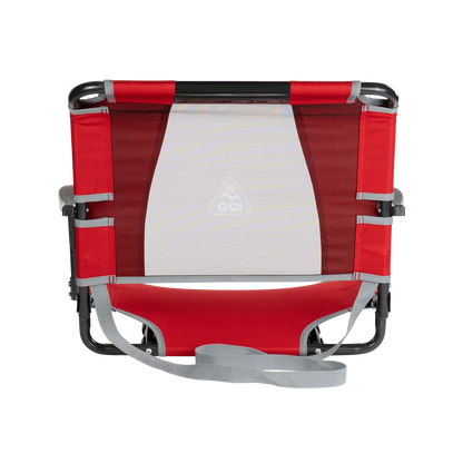 Bleacher-Friendly Big Comfort Stadium Chair with Armrests - Choice 465 - Ergonomic Portable Stadium Seat for Sports Events Detail
