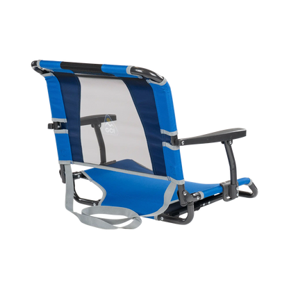 Bleacher-Friendly Big Comfort Stadium Chair with Armrests - Choice 465 - Ergonomic Portable Stadium Seat for Sports Events Detail