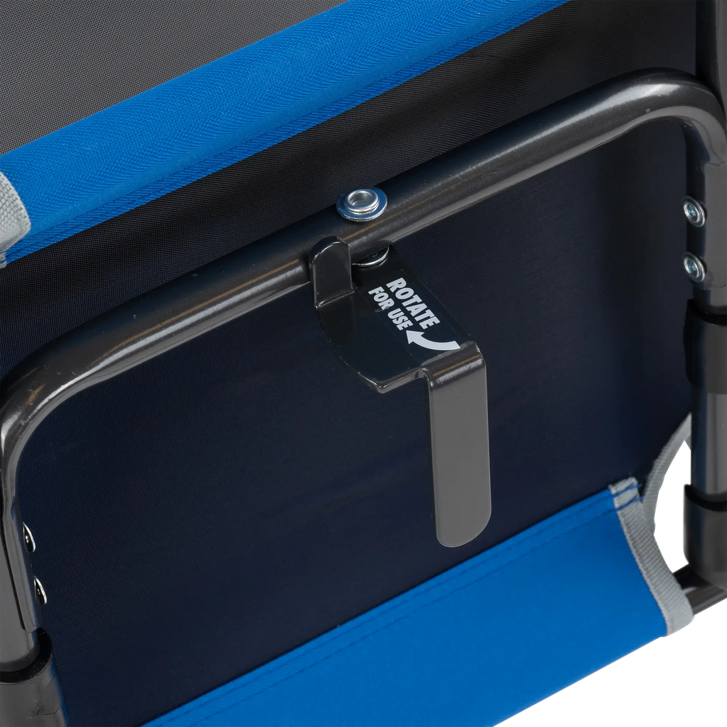 Bleacher-Friendly Big Comfort Stadium Chair with Armrests - Choice 465 - Ergonomic Portable Stadium Seat for Sports Events Detail