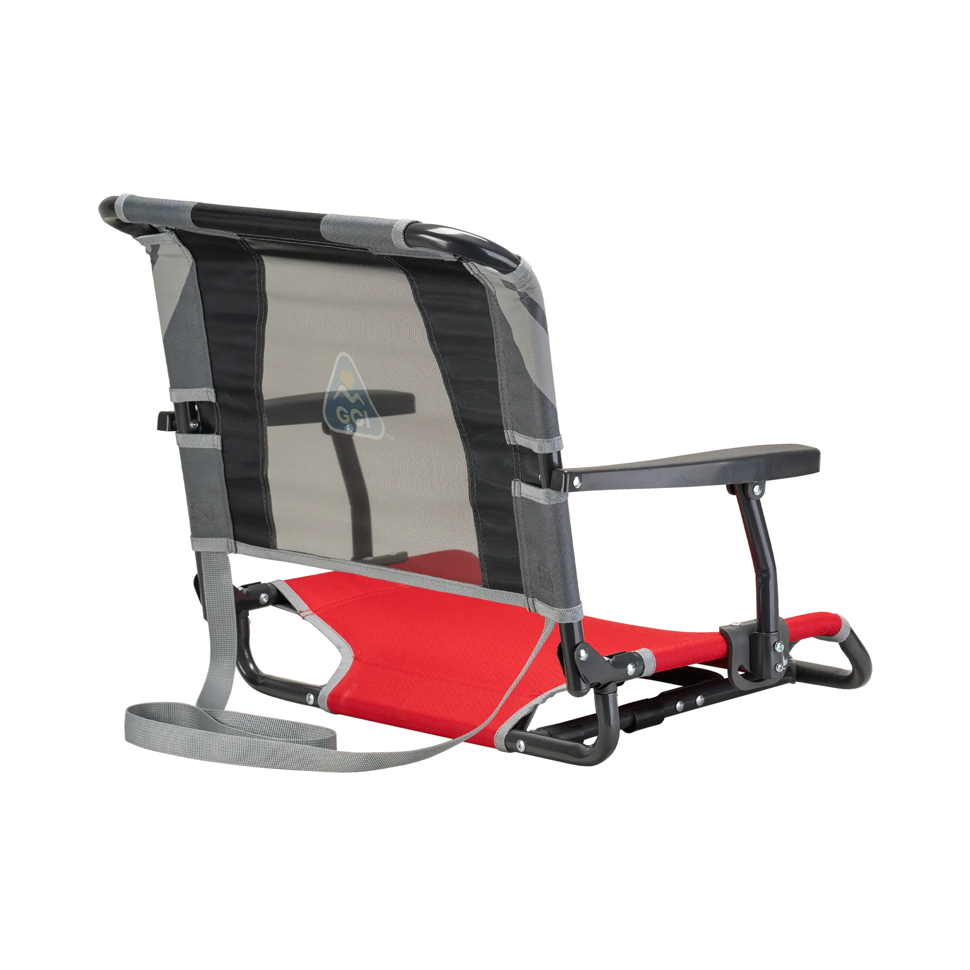 Bleacher-Friendly Big Comfort Stadium Chair with Armrests - Choice 465 - Ergonomic Portable Stadium Seat for Sports Events Detail