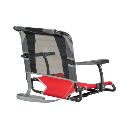 Bleacher-Friendly Big Comfort Stadium Chair with Armrests - Choice 465 - Ergonomic Portable Stadium Seat for Sports Events Detail