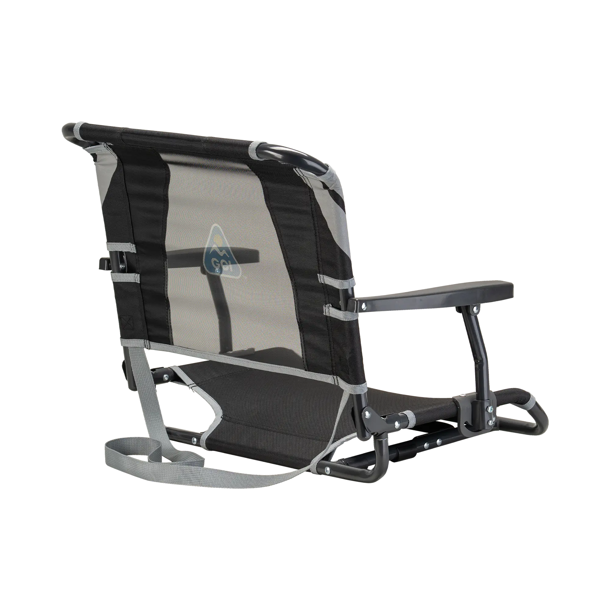 Bleacher-Friendly Big Comfort Stadium Chair with Armrests - Choice 465 - Ergonomic Portable Stadium Seat for Sports Events Detail