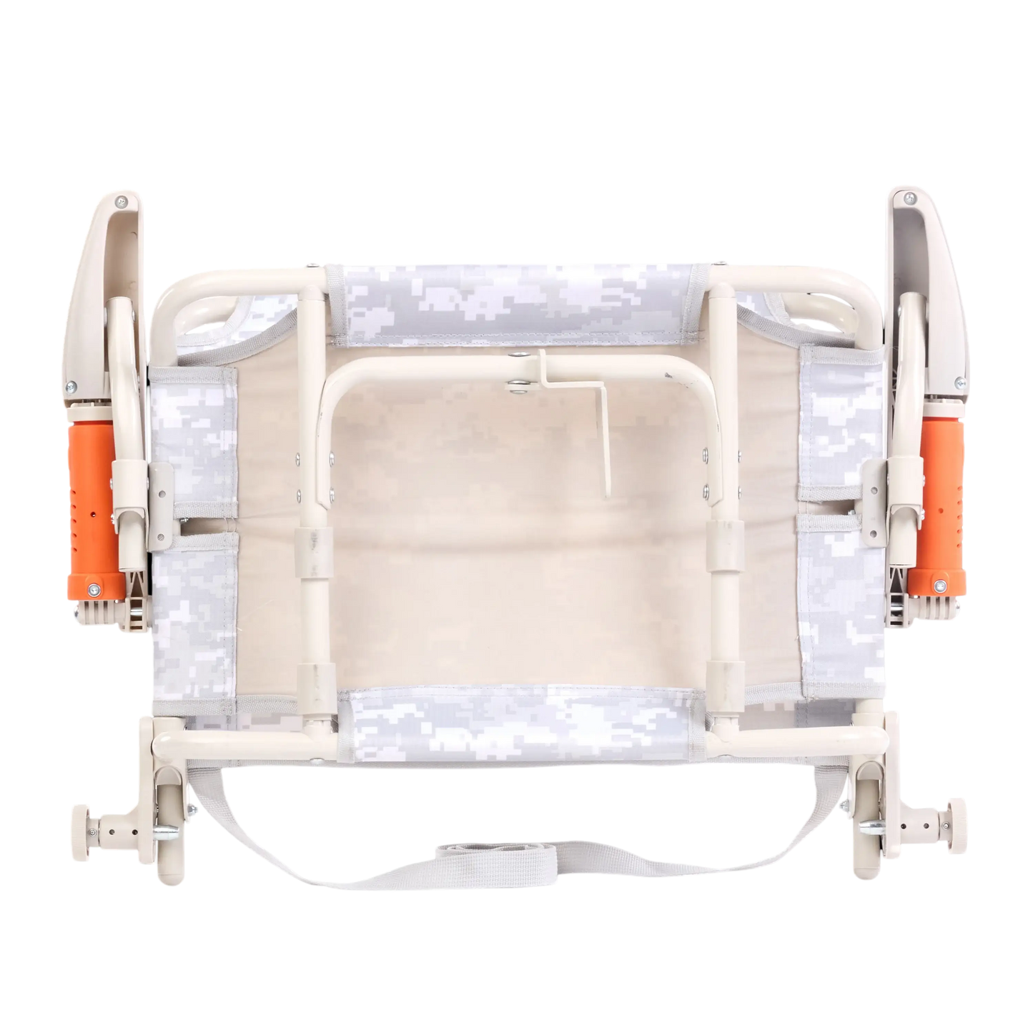 Secure-Hook Stadium Rock-Cliner - Choice 540 - Grandstand Cushion Seat with Secure Under-Bench Hooks Detail
