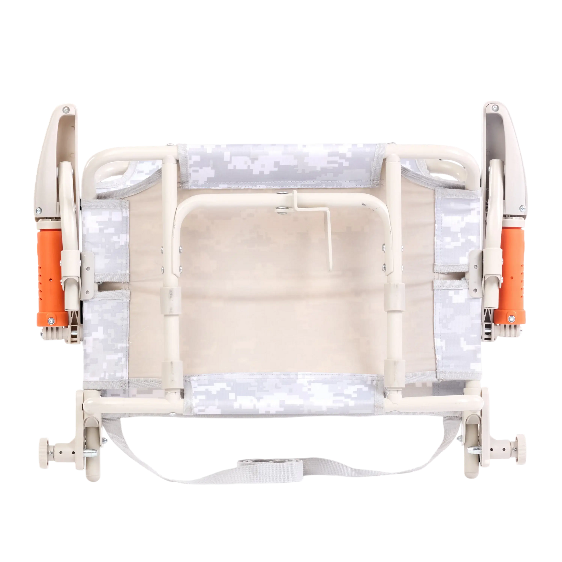Secure-Hook Stadium Rock-Cliner - Choice 540 - Grandstand Cushion Seat with Secure Under-Bench Hooks Detail