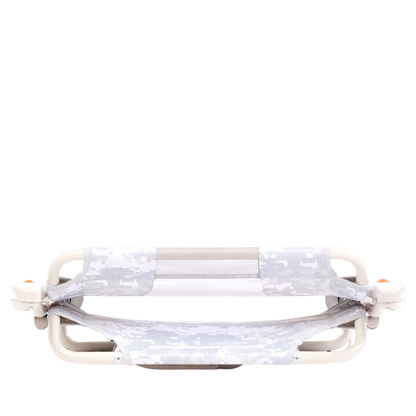Secure-Hook Stadium Rock-Cliner - Choice 540 - Grandstand Cushion Seat with Secure Under-Bench Hooks Detail