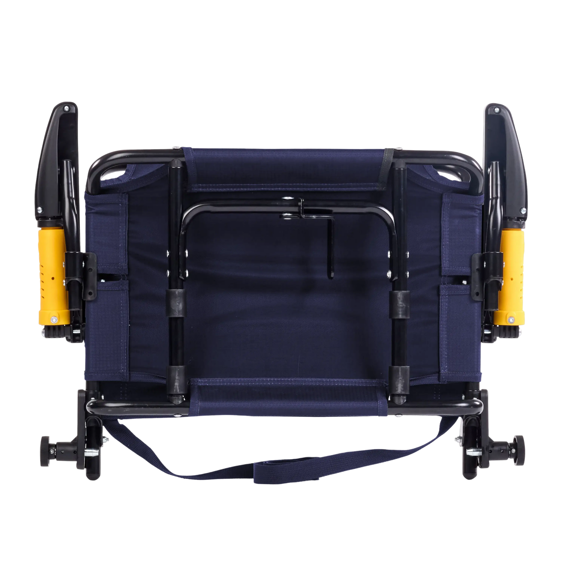Secure-Hook Stadium Rock-Cliner - Choice 540 - Grandstand Cushion Seat with Secure Under-Bench Hooks Detail