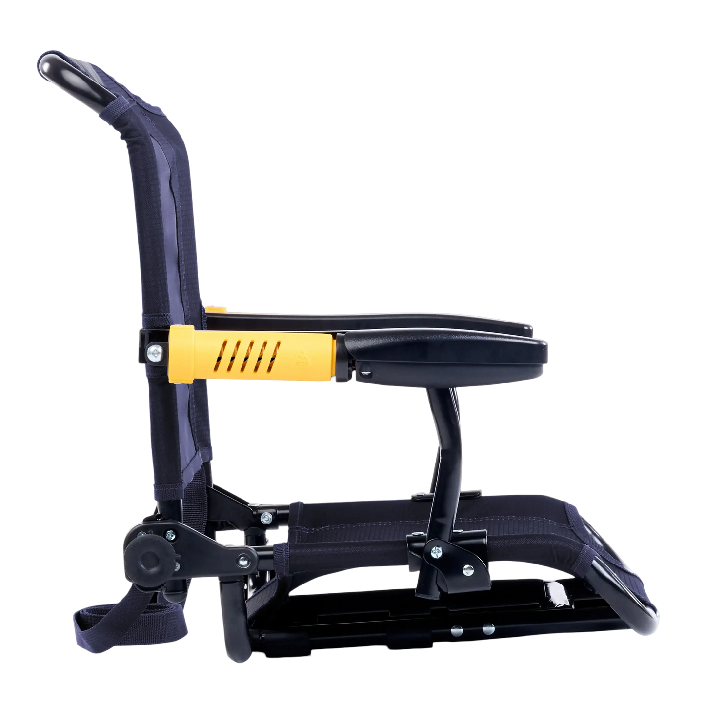 Secure-Hook Stadium Rock-Cliner - Choice 540 - Grandstand Cushion Seat with Secure Under-Bench Hooks Detail