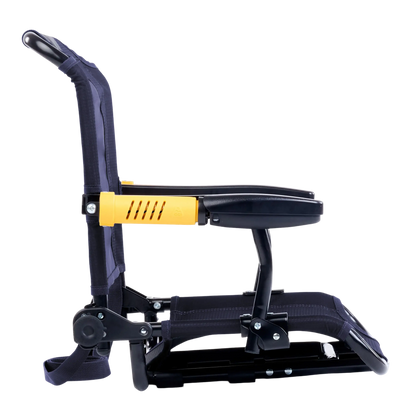 Secure-Hook Stadium Rock-Cliner - Choice 540 - Grandstand Cushion Seat with Secure Under-Bench Hooks Detail