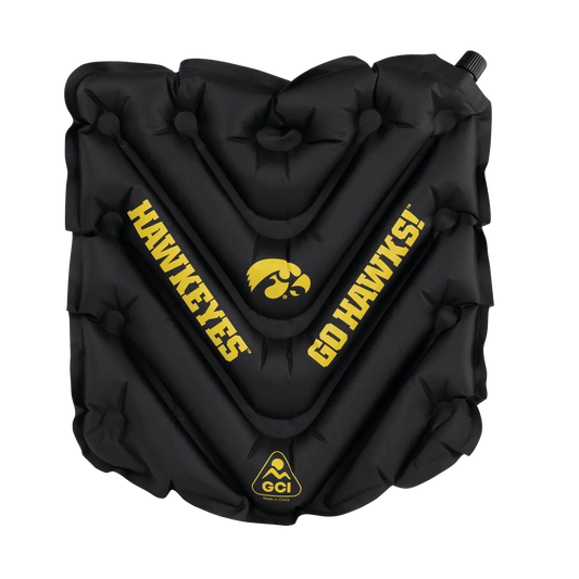 Elite College V Seat Inflatable Stadium Cushion - Iowa Hawkeyes - Choice 157 - Essential Daily Equipment - Default Title