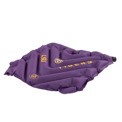 Heavy-Duty College V Seat Inflatable Stadium Cushion - LSU Tigers - Choice 762 - Essential Daily Equipment Detail