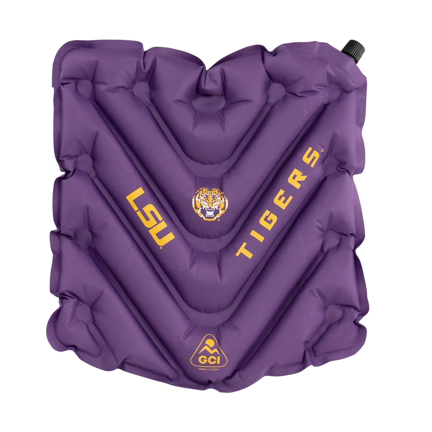 Heavy-Duty College V Seat Inflatable Stadium Cushion - LSU Tigers - Choice 762 - Essential Daily Equipment - Default Title