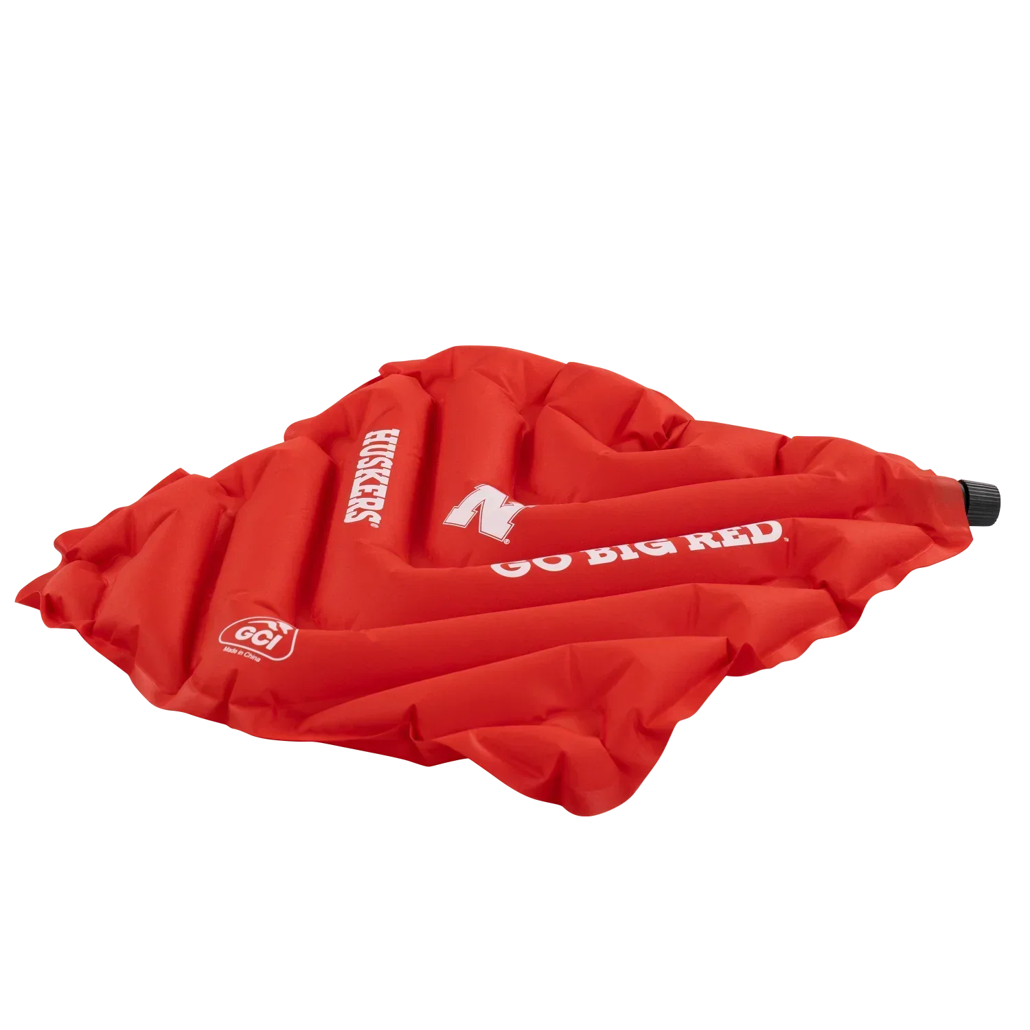 Premium College V Seat Inflatable Stadium Cushion - Nebraska Cornhuskers - Choice 277 - Gear for Camping & Outdoor Travel Detail