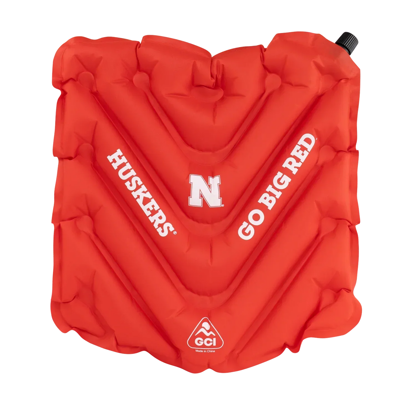 Premium College V Seat Inflatable Stadium Cushion - Nebraska Cornhuskers - Choice 277 - Gear for Camping & Outdoor Travel - Default Title