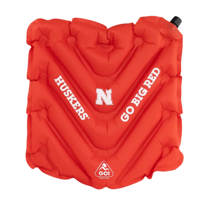 Premium College V Seat Inflatable Stadium Cushion - Nebraska Cornhuskers - Choice 277 - Gear for Camping & Outdoor Travel - Default Title