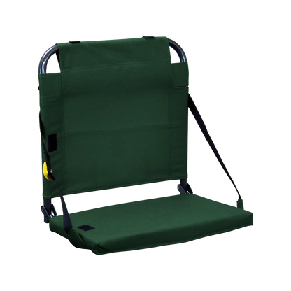 Bleacher-Friendly BleacherBack - Choice 696 - Bleacher-Friendly Stadium Chair with Back Support - Hunter