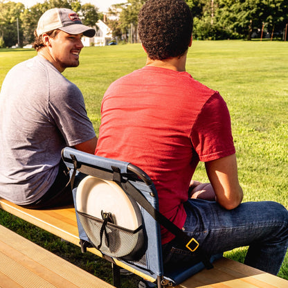 Bleacher-Friendly BleacherBack - Choice 696 - Bleacher-Friendly Stadium Chair with Back Support Detail