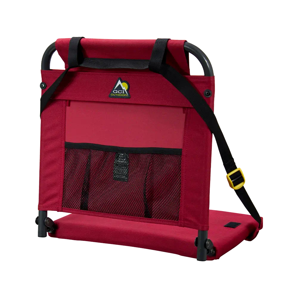 Bleacher-Friendly BleacherBack - Choice 696 - Bleacher-Friendly Stadium Chair with Back Support Detail