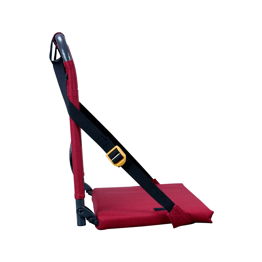Bleacher-Friendly BleacherBack - Choice 696 - Bleacher-Friendly Stadium Chair with Back Support Detail