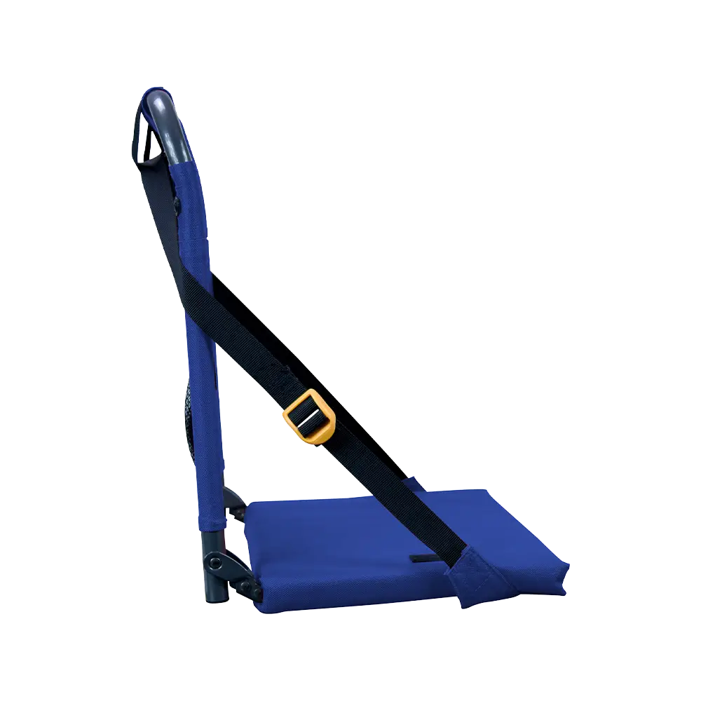 Bleacher-Friendly BleacherBack - Choice 696 - Bleacher-Friendly Stadium Chair with Back Support Detail