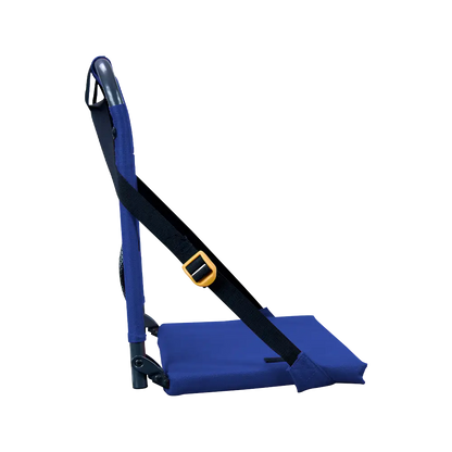 Bleacher-Friendly BleacherBack - Choice 696 - Bleacher-Friendly Stadium Chair with Back Support Detail