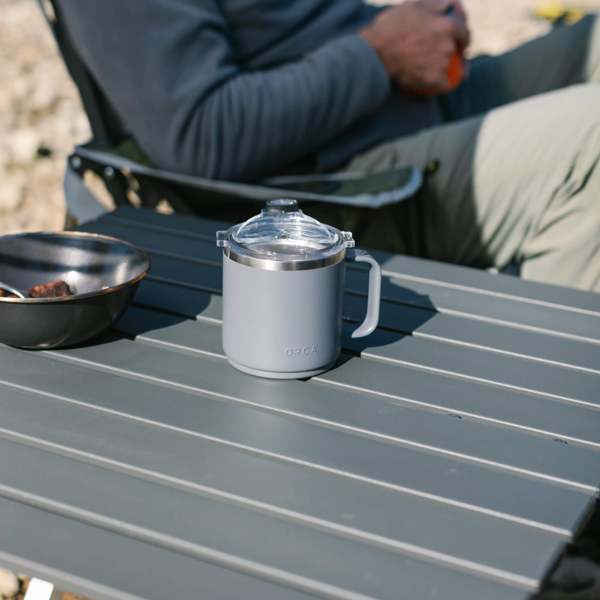 Heavy-Duty Compact Camp Table 25 - Choice 214 - Essential Daily Equipment Detail