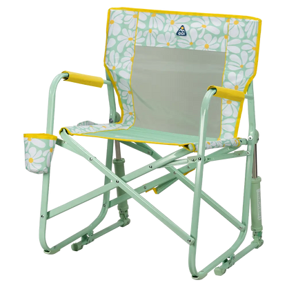 Premium All-Weather Freestyle Rocker - Choice 711 - Patented Spring-Action Rocking Chair for Camping Detail