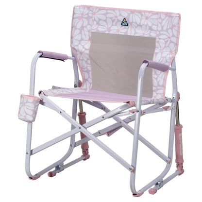 Premium All-Weather Freestyle Rocker - Choice 711 - Patented Spring-Action Rocking Chair for Camping Detail