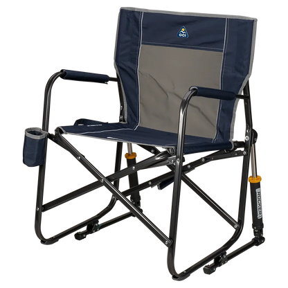 Premium All-Weather Freestyle Rocker - Choice 711 - Patented Spring-Action Rocking Chair for Camping Detail