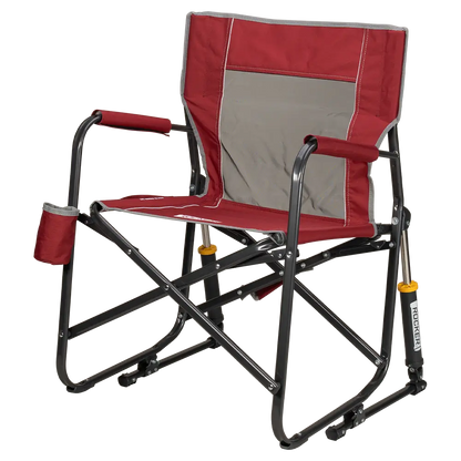 Premium All-Weather Freestyle Rocker - Choice 711 - Patented Spring-Action Rocking Chair for Camping Detail