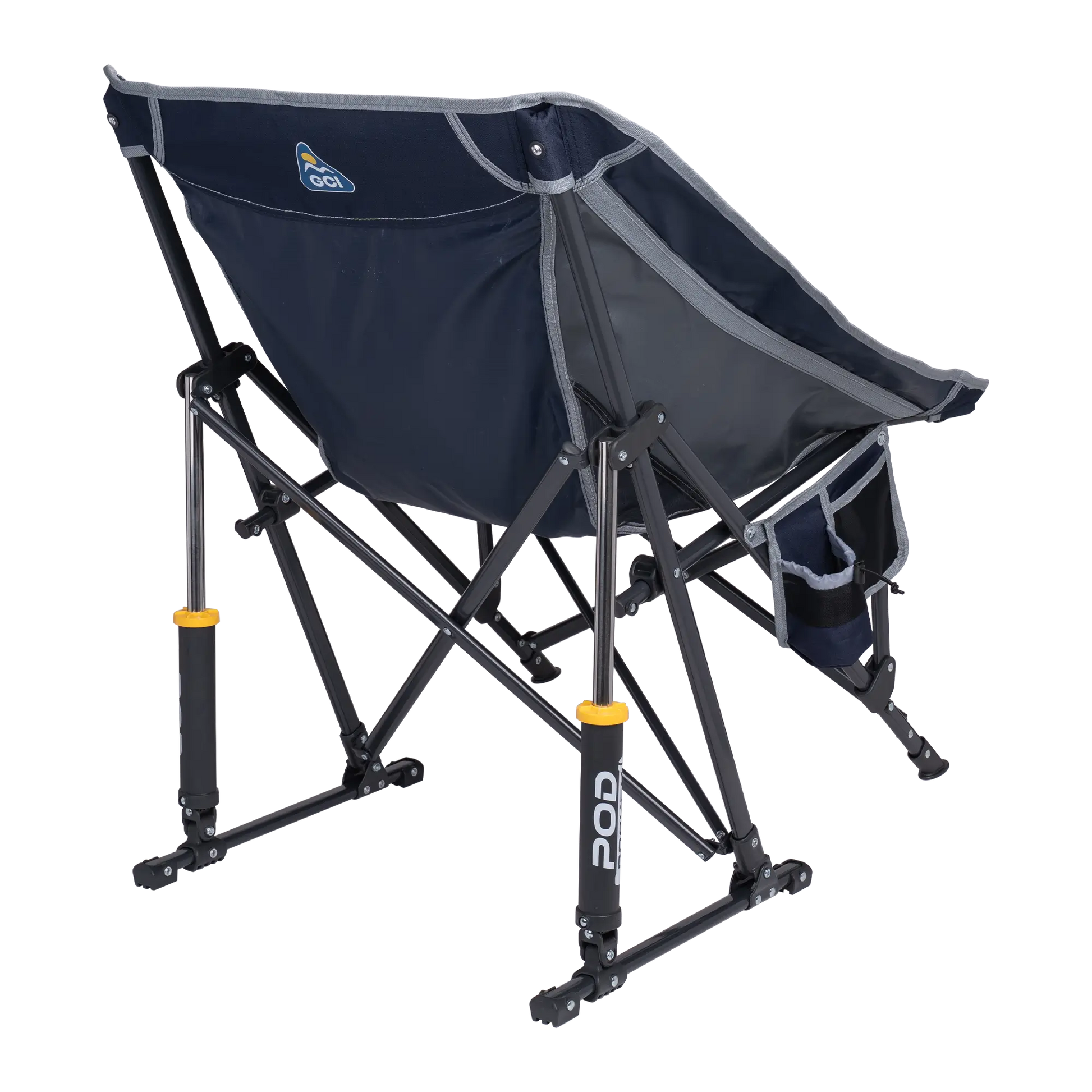 Patented Spring-Action Pod Rocker - Choice 933 - RoadTrip Rocker Smooth Motion Camp Chair Detail