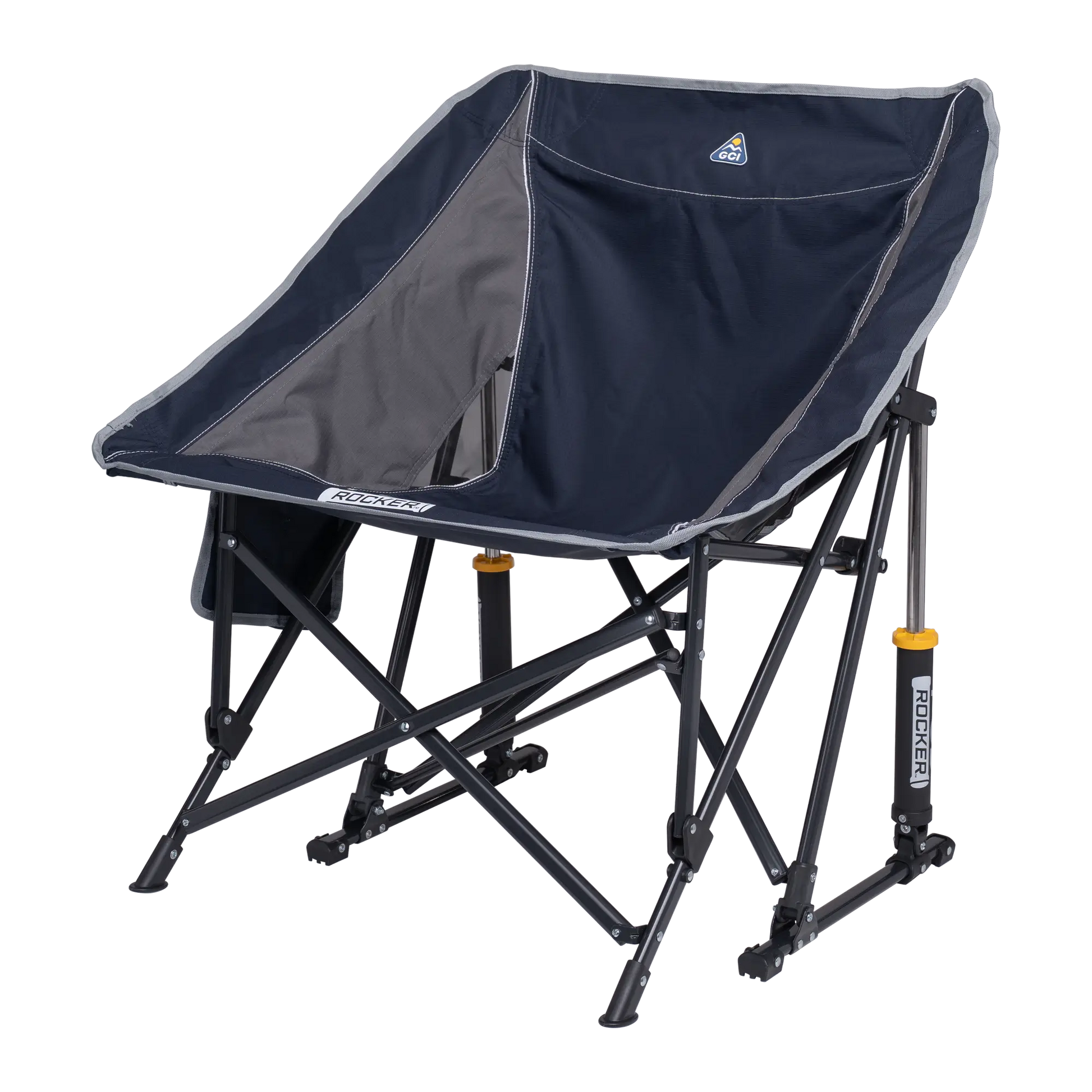 Patented Spring-Action Pod Rocker - Choice 933 - RoadTrip Rocker Smooth Motion Camp Chair Detail