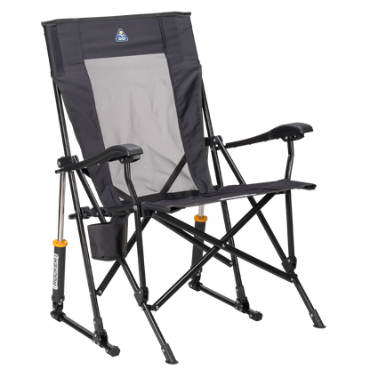 Smooth Motion RoadTrip Rocker - Choice 855 - RoadTrip Rocker Smooth Motion Camp Chair - Dark Charcoal