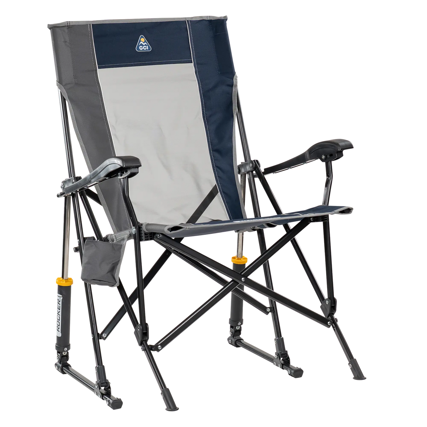 Smooth Motion RoadTrip Rocker - Choice 855 - RoadTrip Rocker Smooth Motion Camp Chair - Indigo