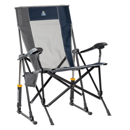 Smooth Motion RoadTrip Rocker - Choice 855 - RoadTrip Rocker Smooth Motion Camp Chair - Indigo