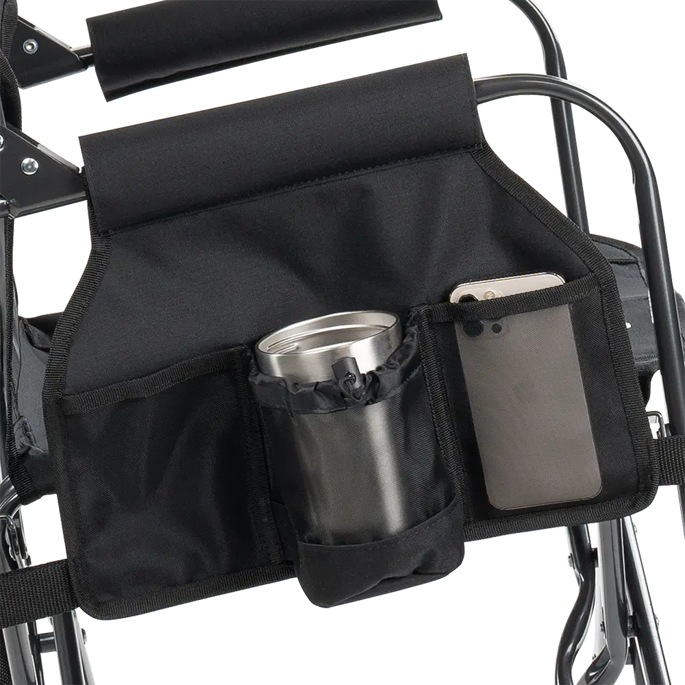 Lightweight Messenger Stowaway Rocker - Choice 794 - Premium Slim-Fold Compact Chair with Messenger Bag Detail