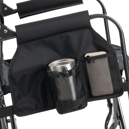 Lightweight Messenger Stowaway Rocker - Choice 794 - Premium Slim-Fold Compact Chair with Messenger Bag Detail