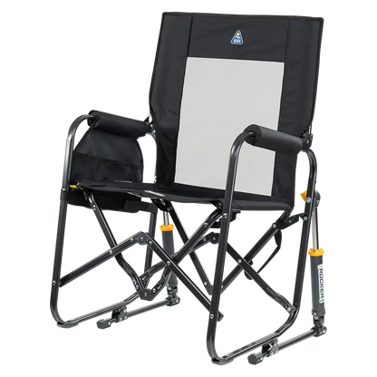 Lightweight Messenger Stowaway Rocker - Choice 794 - Premium Slim-Fold Compact Chair with Messenger Bag Detail