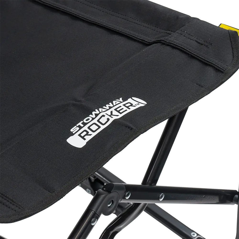 Lightweight Messenger Stowaway Rocker - Choice 794 - Premium Slim-Fold Compact Chair with Messenger Bag Detail