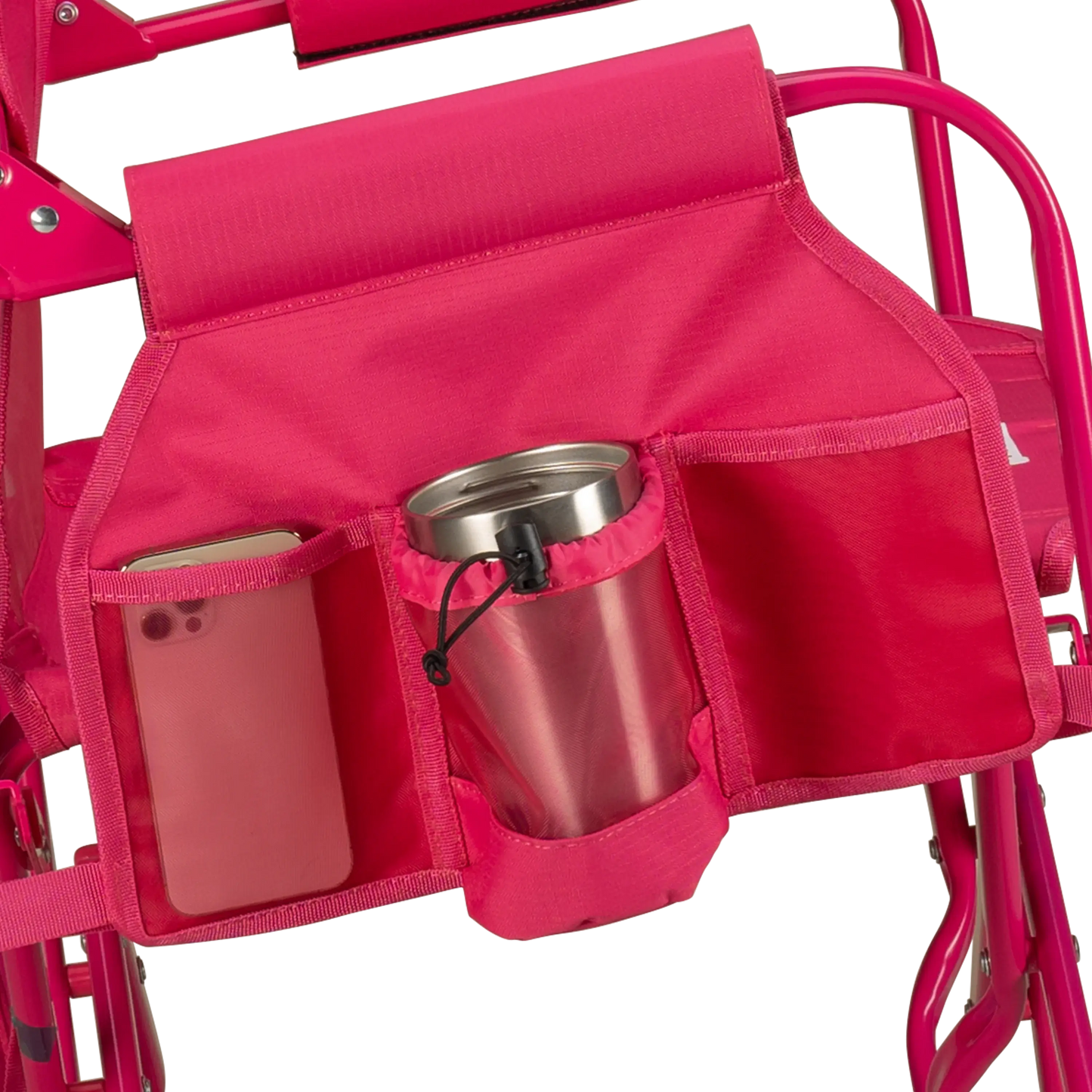 Lightweight Messenger Stowaway Rocker - Choice 794 - Premium Slim-Fold Compact Chair with Messenger Bag Detail
