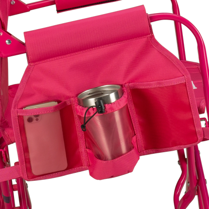 Lightweight Messenger Stowaway Rocker - Choice 794 - Premium Slim-Fold Compact Chair with Messenger Bag Detail