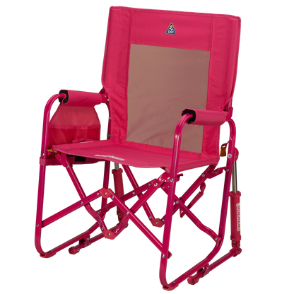 Lightweight Messenger Stowaway Rocker - Choice 794 - Premium Slim-Fold Compact Chair with Messenger Bag Detail