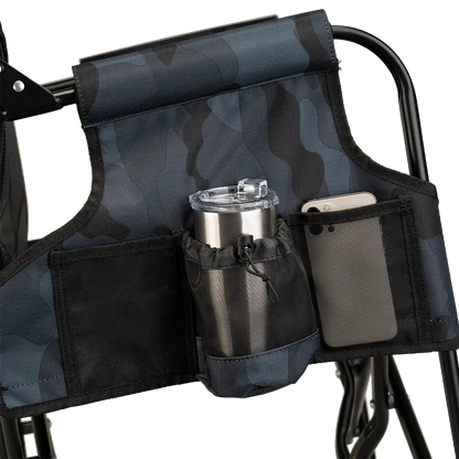 Lightweight Messenger Stowaway Rocker - Choice 794 - Premium Slim-Fold Compact Chair with Messenger Bag Detail
